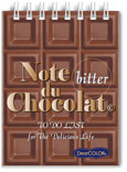 Note du Chocolat チョコメモ ポケットサイズメモ帳 チョコレートデザイン 白紙とTo Do Listノートのリバーシブル仕様 No.1