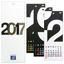 2017年小型壁掛けカレンダーA